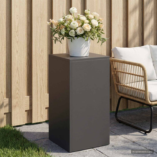 vidaXL Plant Stand Black 30 x 30 x 60 cm Steel