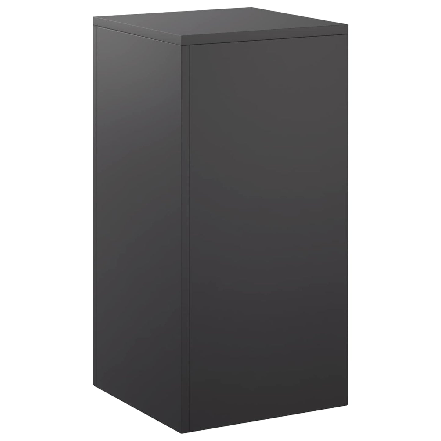 vidaXL Plant Stand Black 30 x 30 x 60 cm Steel