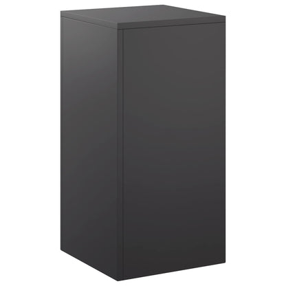 vidaXL Plant Stand Black 30 x 30 x 60 cm Steel