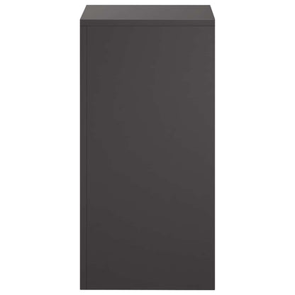 vidaXL Plant Stand Black 30 x 30 x 60 cm Steel