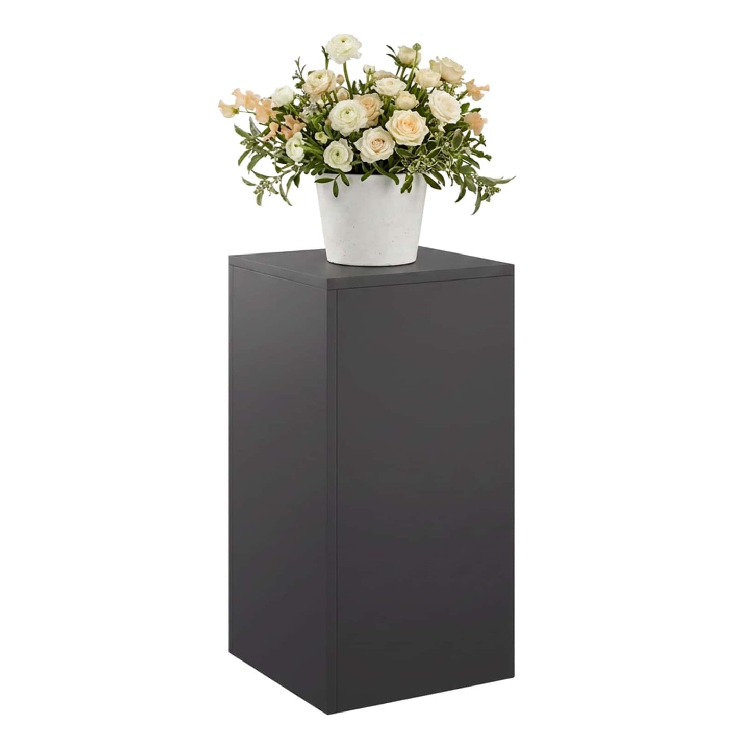 vidaXL Plant Stand Black 30 x 30 x 60 cm Steel