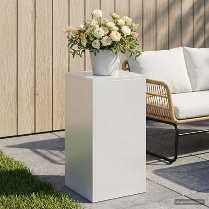 vidaXL Plant Stand White 30 x 30 x 60 cm Steel