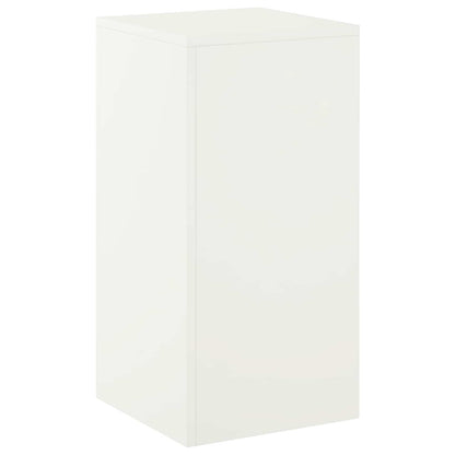 vidaXL Plant Stand White 30 x 30 x 60 cm Steel