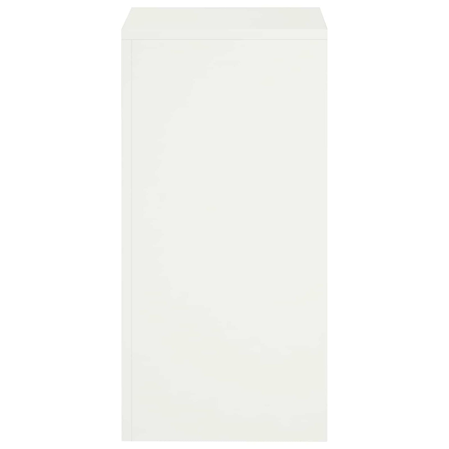 vidaXL Plant Stand White 30 x 30 x 60 cm Steel