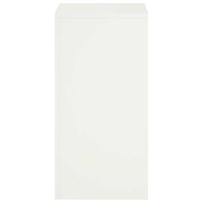 vidaXL Plant Stand White 30 x 30 x 60 cm Steel