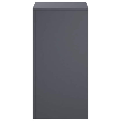 vidaXL Plant Stand Anthracite 30 x 30 x 60 cm Stainless Steel