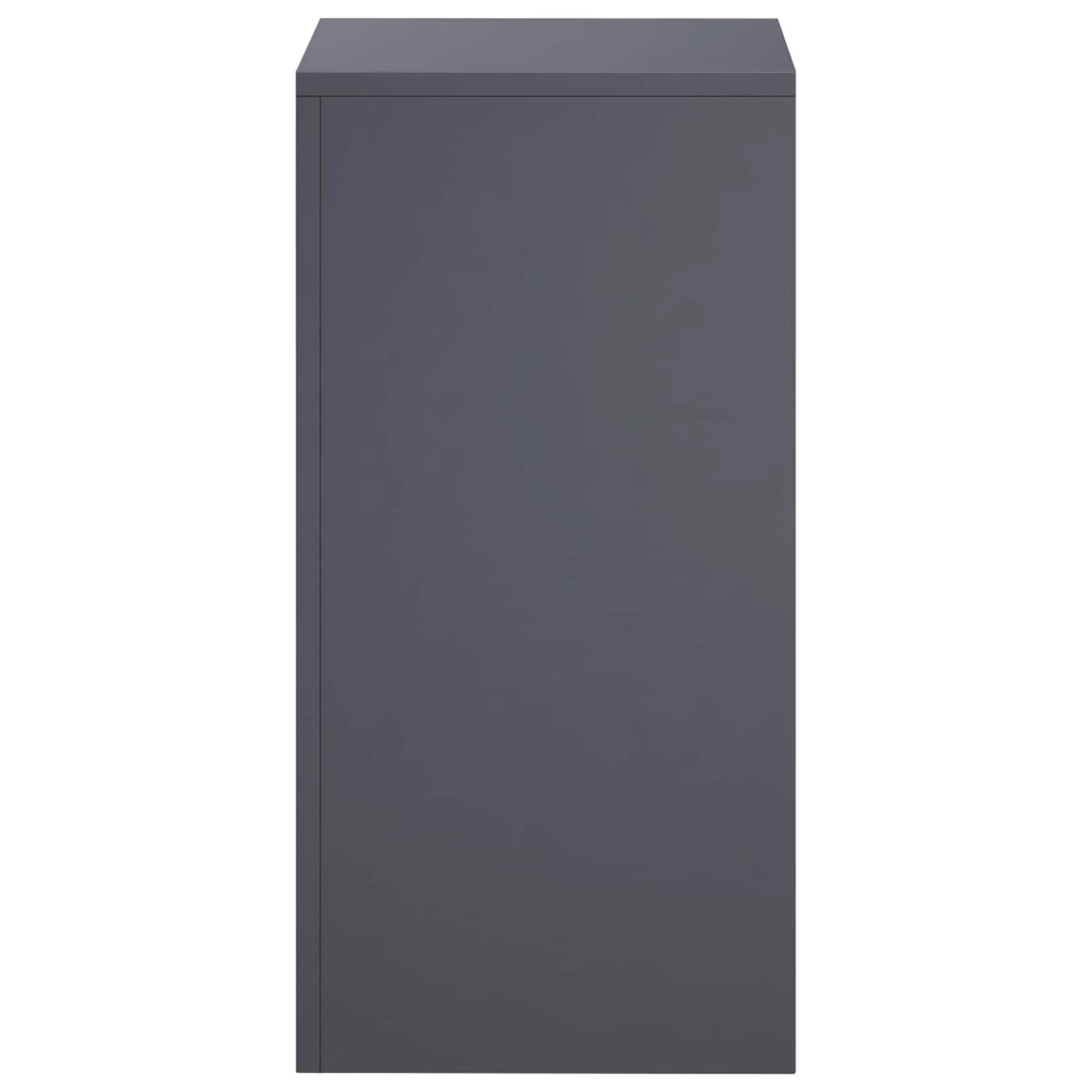 vidaXL Plant Stand 2 pcs Anthracite 30 x 30 x 60 cm Galvanised Steel
