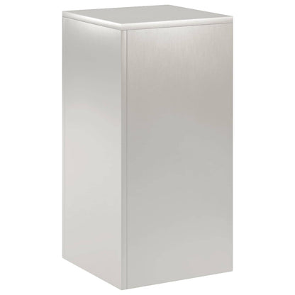 vidaXL Plant Stand Silver 30 x 30 x 60 cm Steel