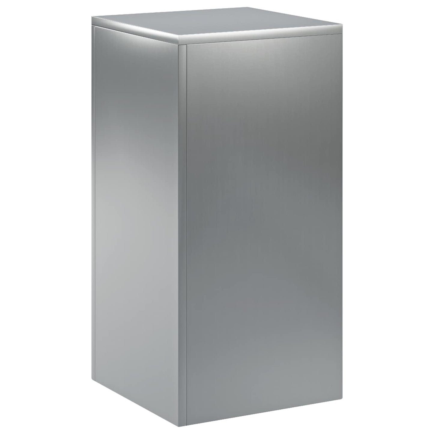 vidaXL Plant Stand Silver 30 x 30 x 60 cm Steel