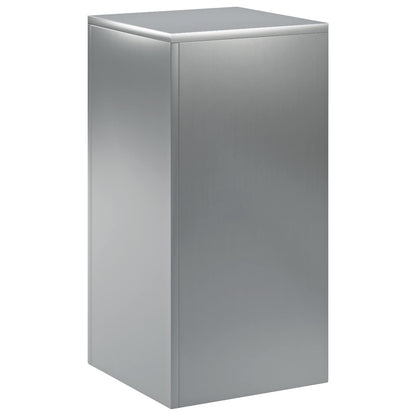vidaXL Plant Stand Silver 30 x 30 x 60 cm Steel