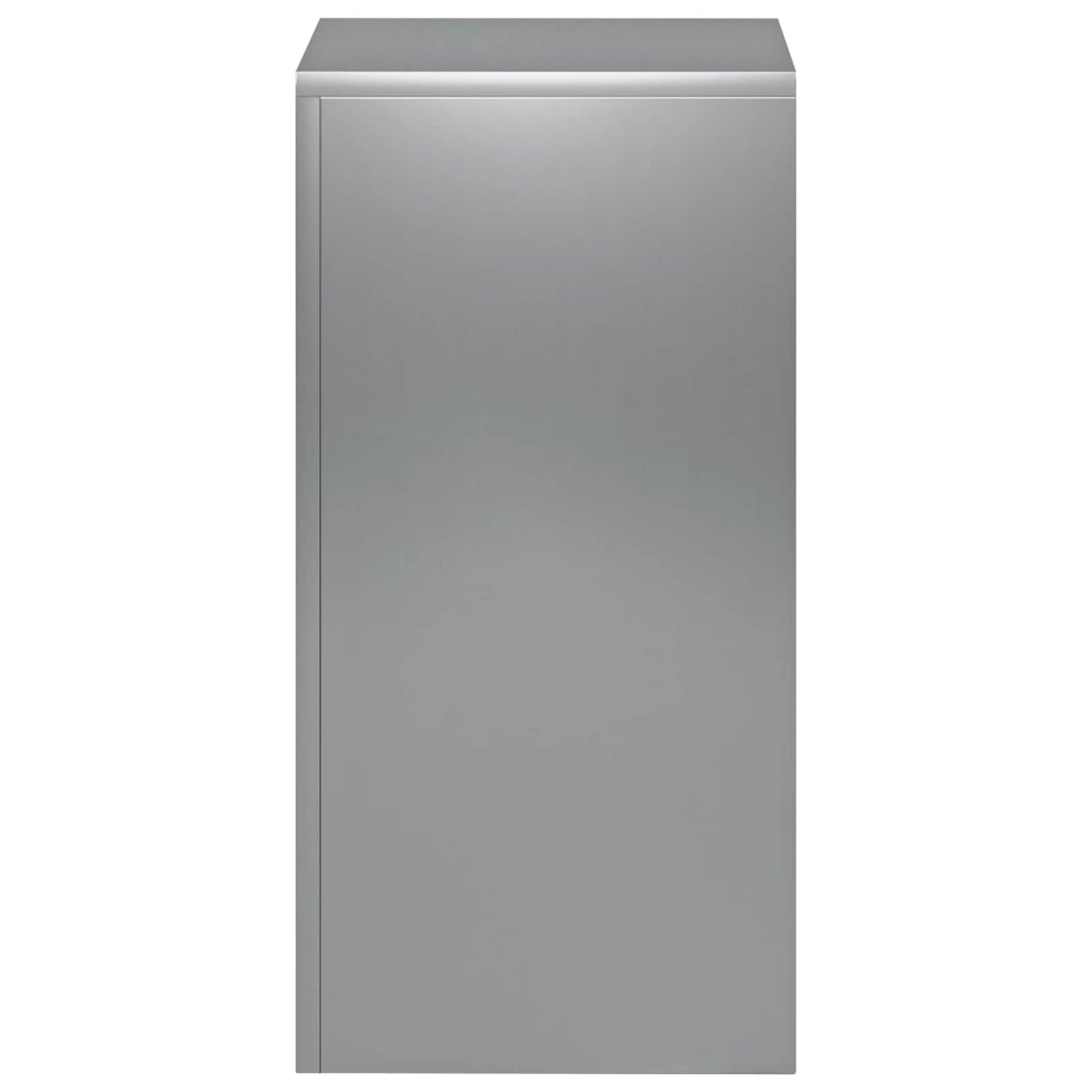 vidaXL Plant Stand Silver 30 x 30 x 60 cm Steel