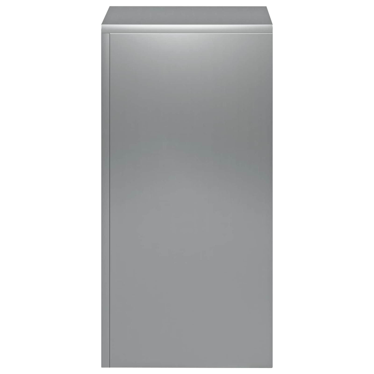vidaXL Plant Stand 2 pcs Silver 30 x 30 x 60 cm Stainless Steel