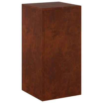 vidaXL Plant Stand Rusty 30 x 30 x 60 cm Weathering Steel