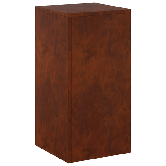 vidaXL Plant Stand Rusty 30 x 30 x 60 cm Weathering Steel