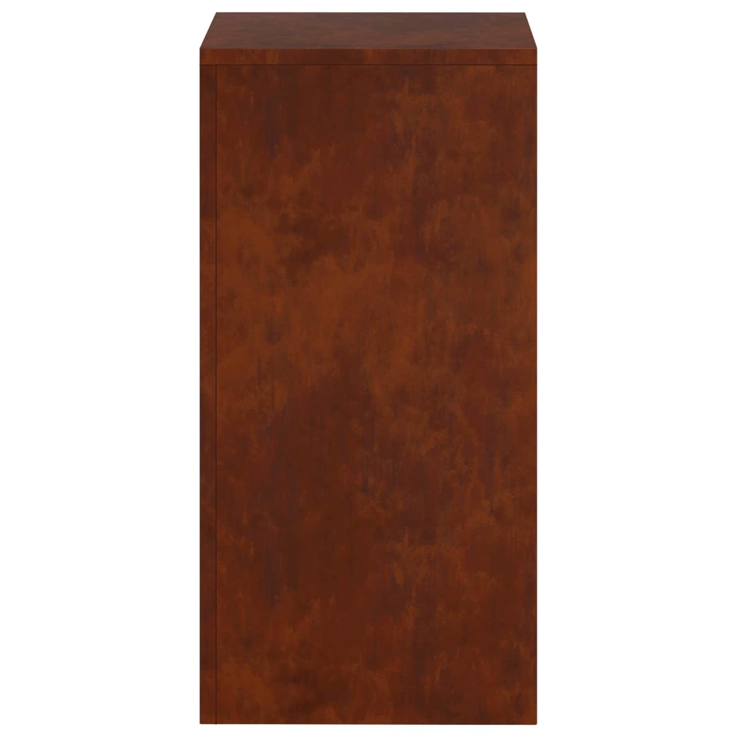 vidaXL Plant Stand Rusty 30 x 30 x 60 cm Weathering Steel