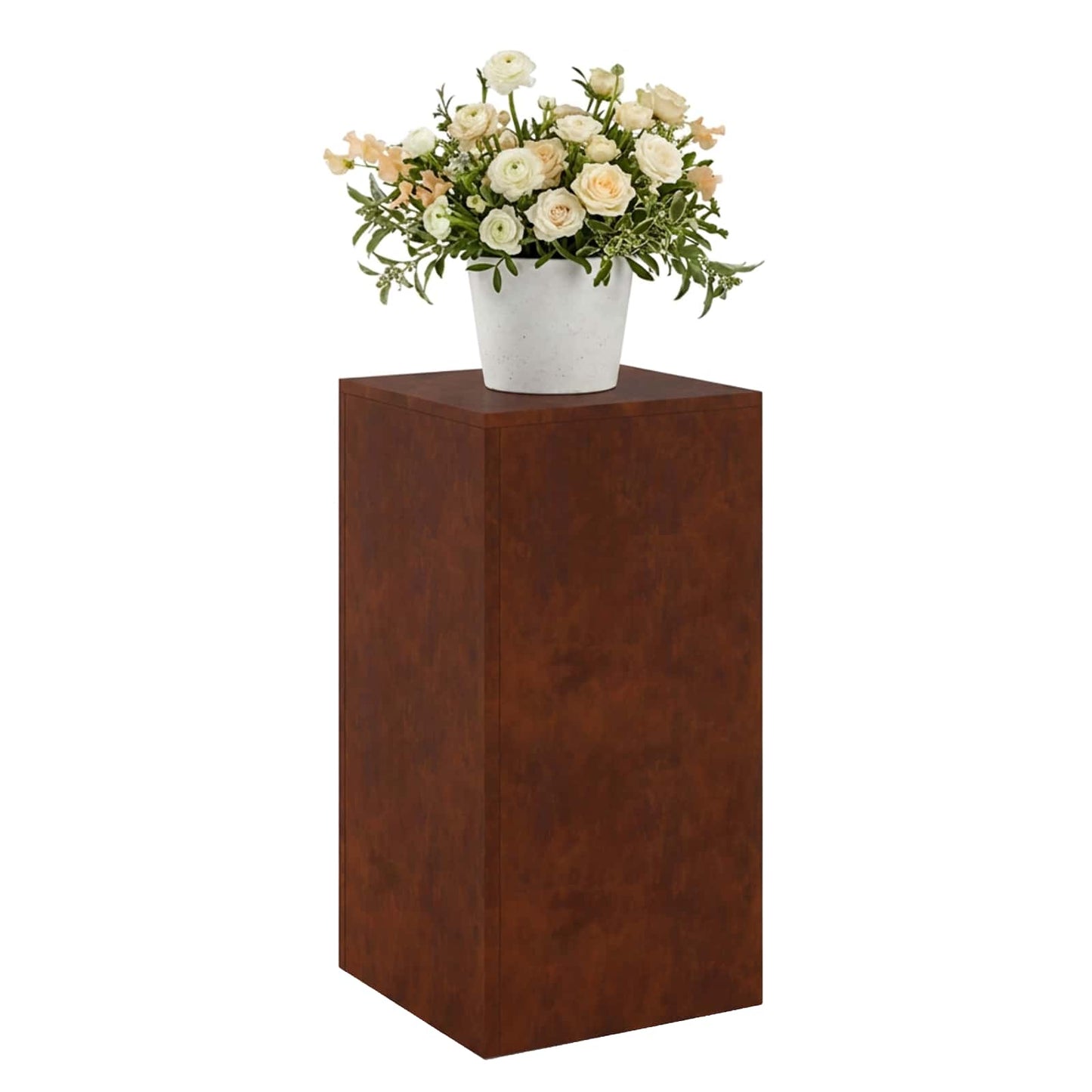 vidaXL Plant Stand Rusty 30 x 30 x 60 cm Weathering Steel