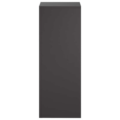 vidaXL Plant Stand 2 pcs Black 30 x 30 x 80 cm Steel