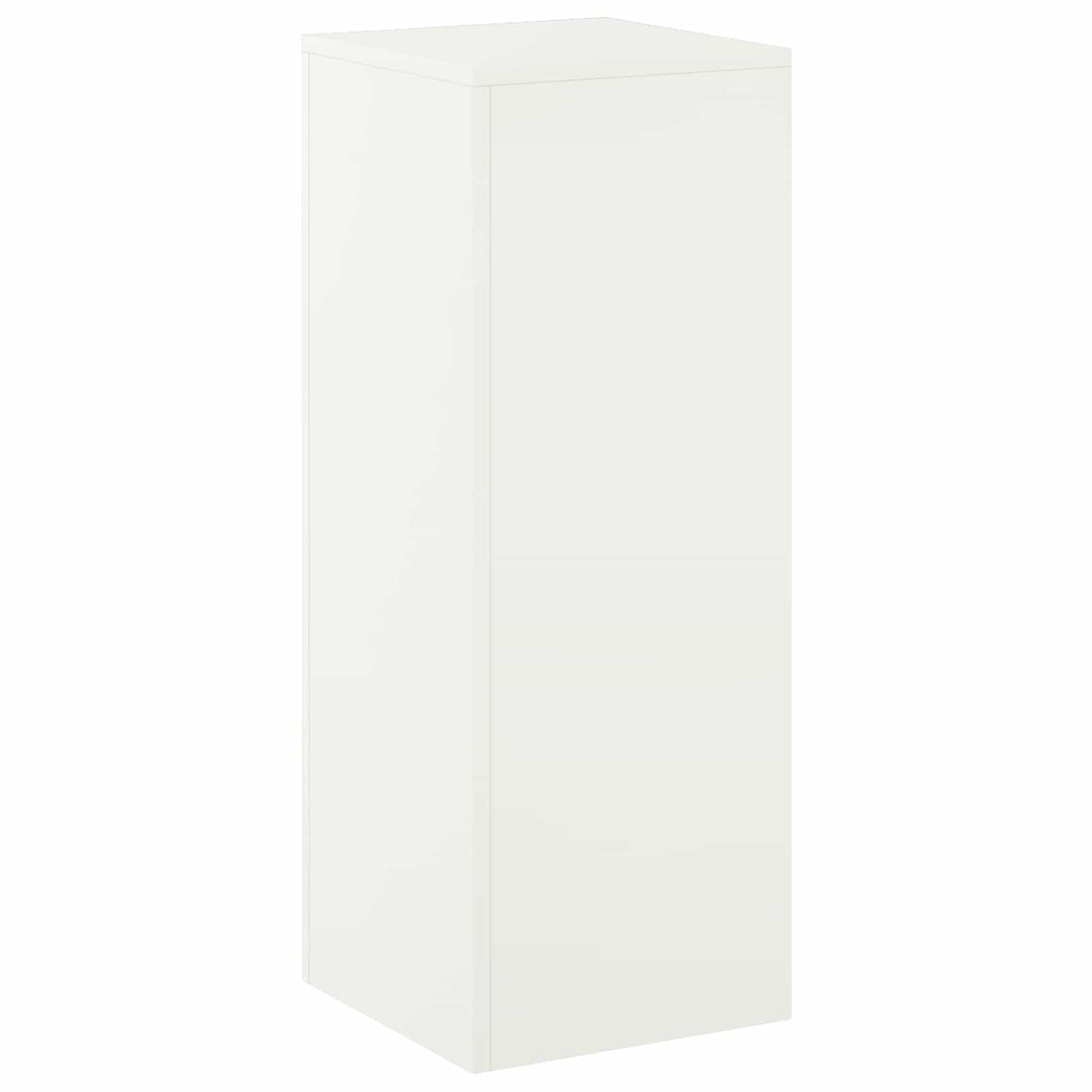 vidaXL Plant Stand White 30 x 30 x 80 cm Steel