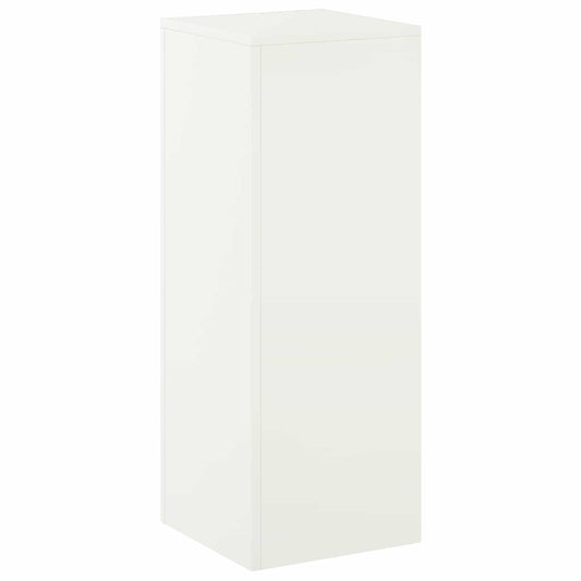 vidaXL Plant Stand White 30 x 30 x 80 cm Steel