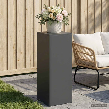 vidaXL Plant Stand Anthracite 30 x 30 x 80 cm Stainless Steel