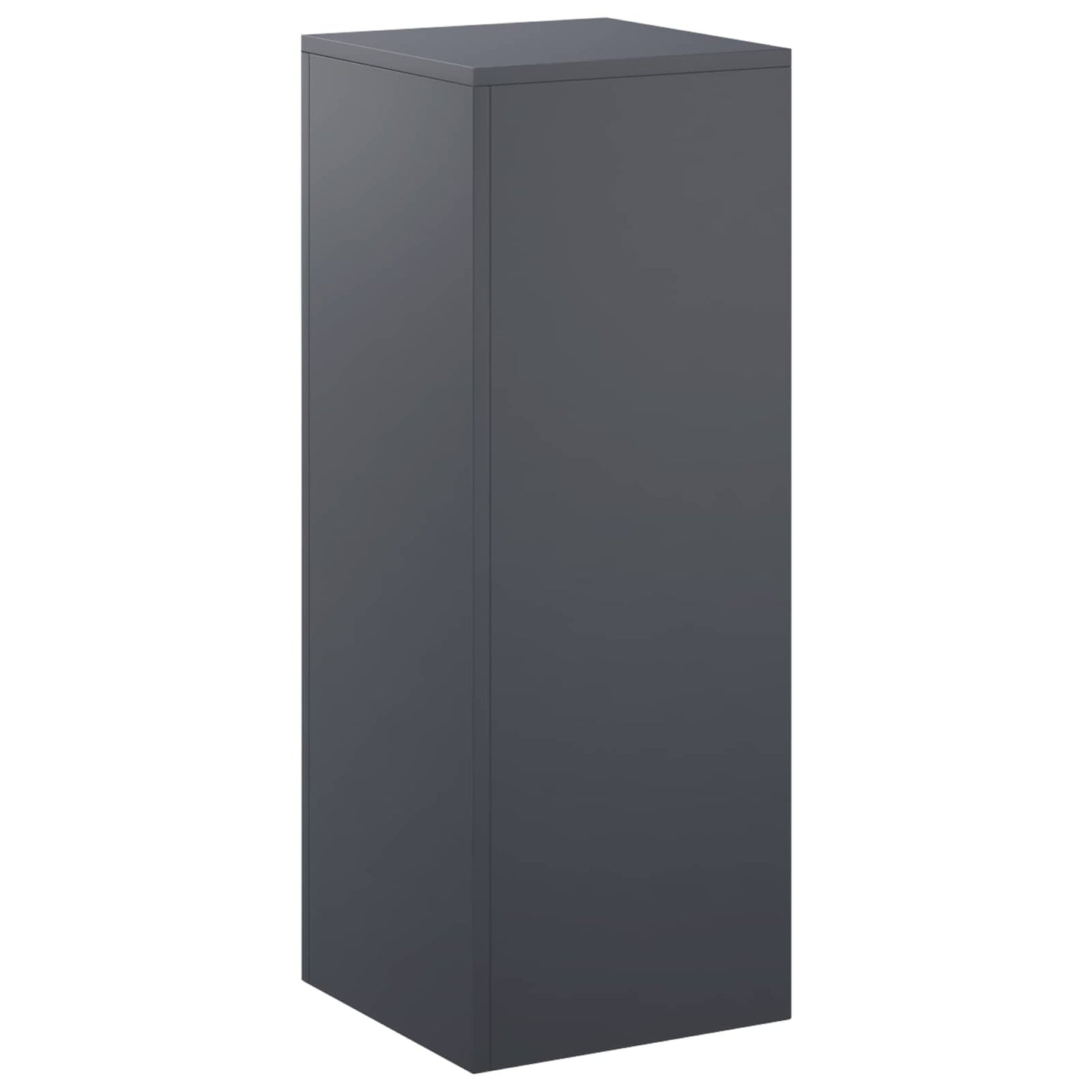 vidaXL Plant Stand Anthracite 30 x 30 x 80 cm Stainless Steel
