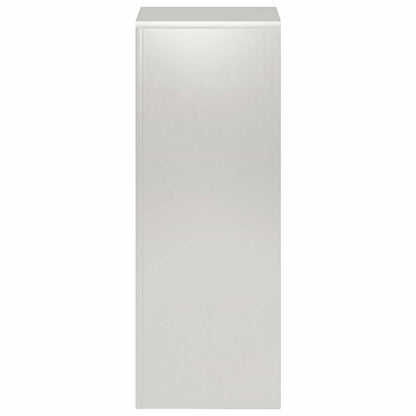 vidaXL Plant Stand 2 pcs Silver 30 x 30 x 80 cm Steel