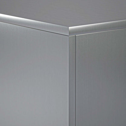 vidaXL Plant Stand 2 pcs Silver 30 x 30 x 80 cm Stainless Steel
