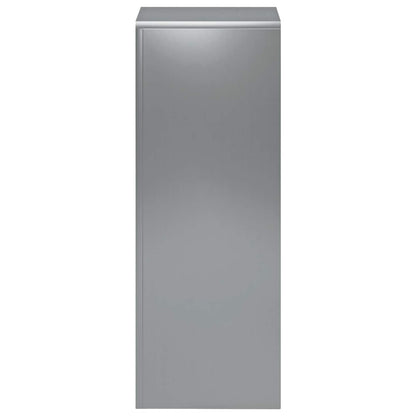 vidaXL Plant Stand 2 pcs Silver 30 x 30 x 80 cm Stainless Steel