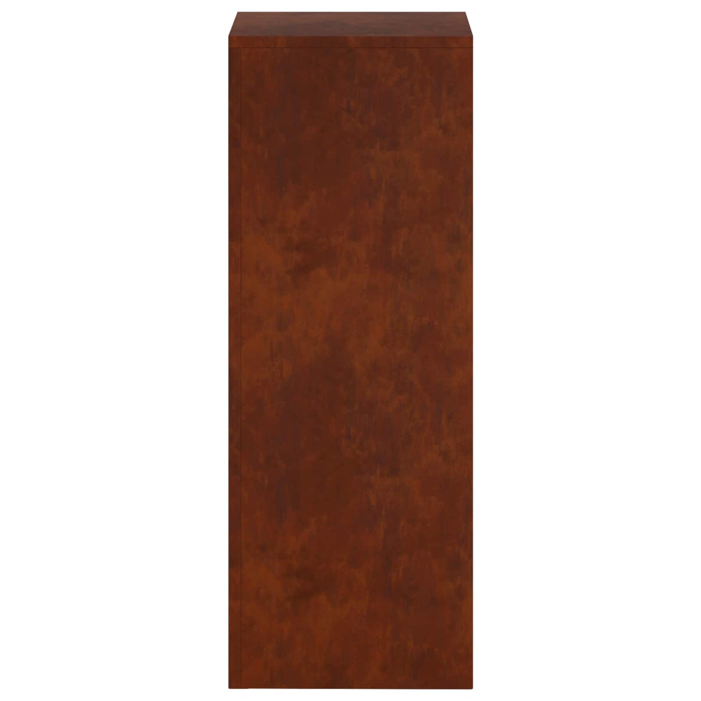 vidaXL Plant Stand 2 pcs Rusty 30 x 30 x 80 cm Weathering Steel
