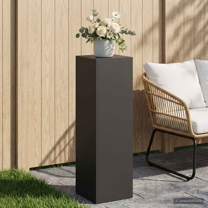 vidaXL Plant Stand Black 30 x 30 x 100 cm Steel