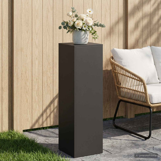 vidaXL Plant Stand Black 30 x 30 x 100 cm Steel