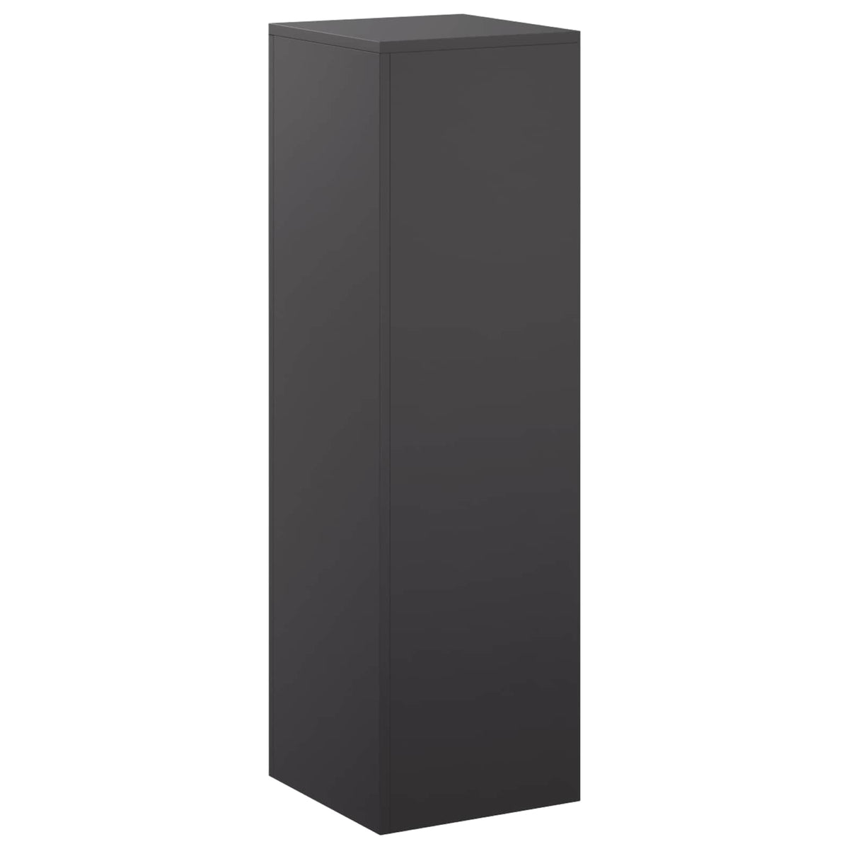 vidaXL Plant Stand Black 30 x 30 x 100 cm Steel