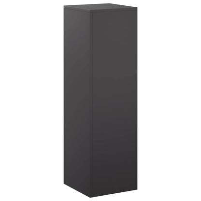 vidaXL Plant Stand Black 30 x 30 x 100 cm Steel