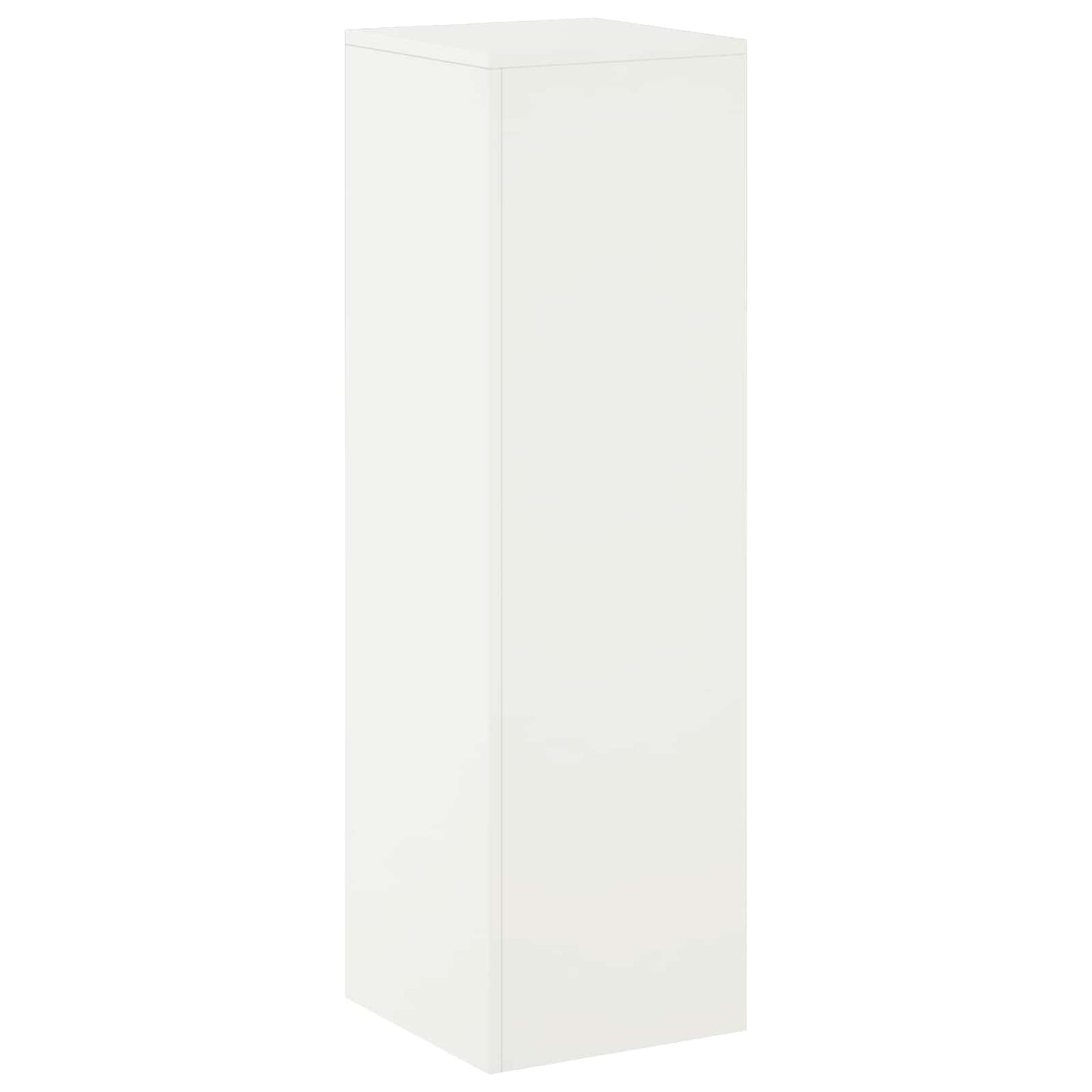 vidaXL Plant Stand White 30 x 30 x 100 cm Steel