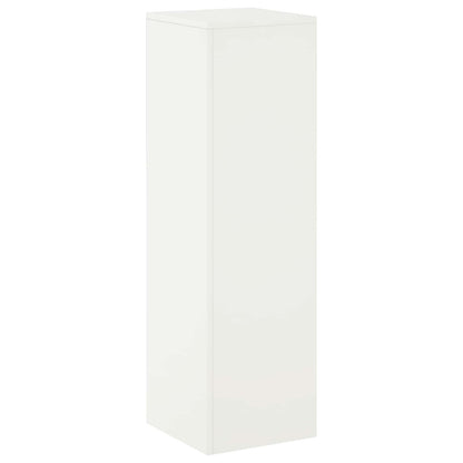 vidaXL Plant Stand White 30 x 30 x 100 cm Steel