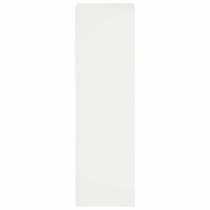 vidaXL Plant Stand White 30 x 30 x 100 cm Steel