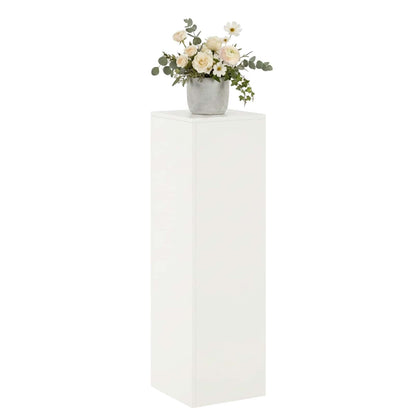 vidaXL Plant Stand White 30 x 30 x 100 cm Steel
