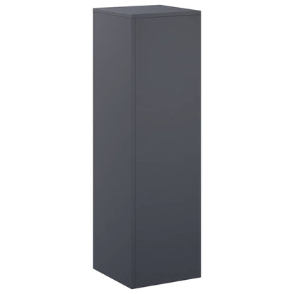 vidaXL Plant Stand Anthracite 30 x 30 x 100 cm Stainless Steel