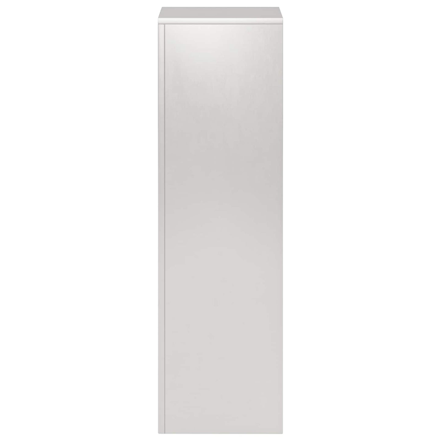vidaXL Plant Stand 2 pcs Silver 30 x 30 x 100 cm Steel