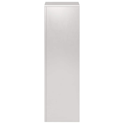 vidaXL Plant Stand 2 pcs Silver 30 x 30 x 100 cm Steel
