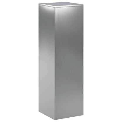 vidaXL Plant Stand Silver 30 x 30 x 100 cm Steel