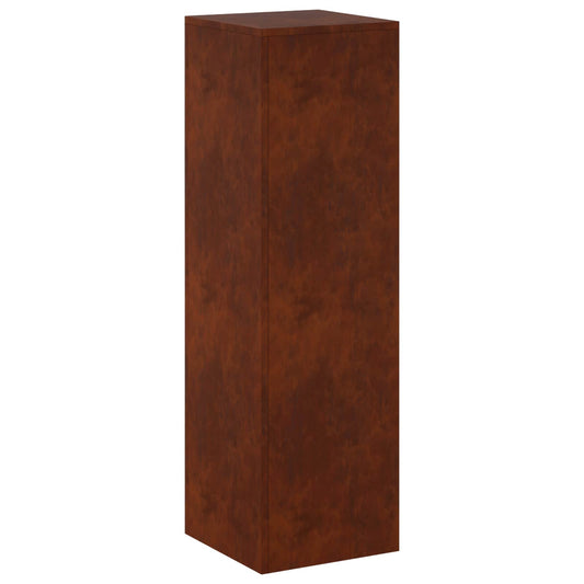 vidaXL Plant Stand Rusty 30 x 30 x 100 cm Weathering Steel