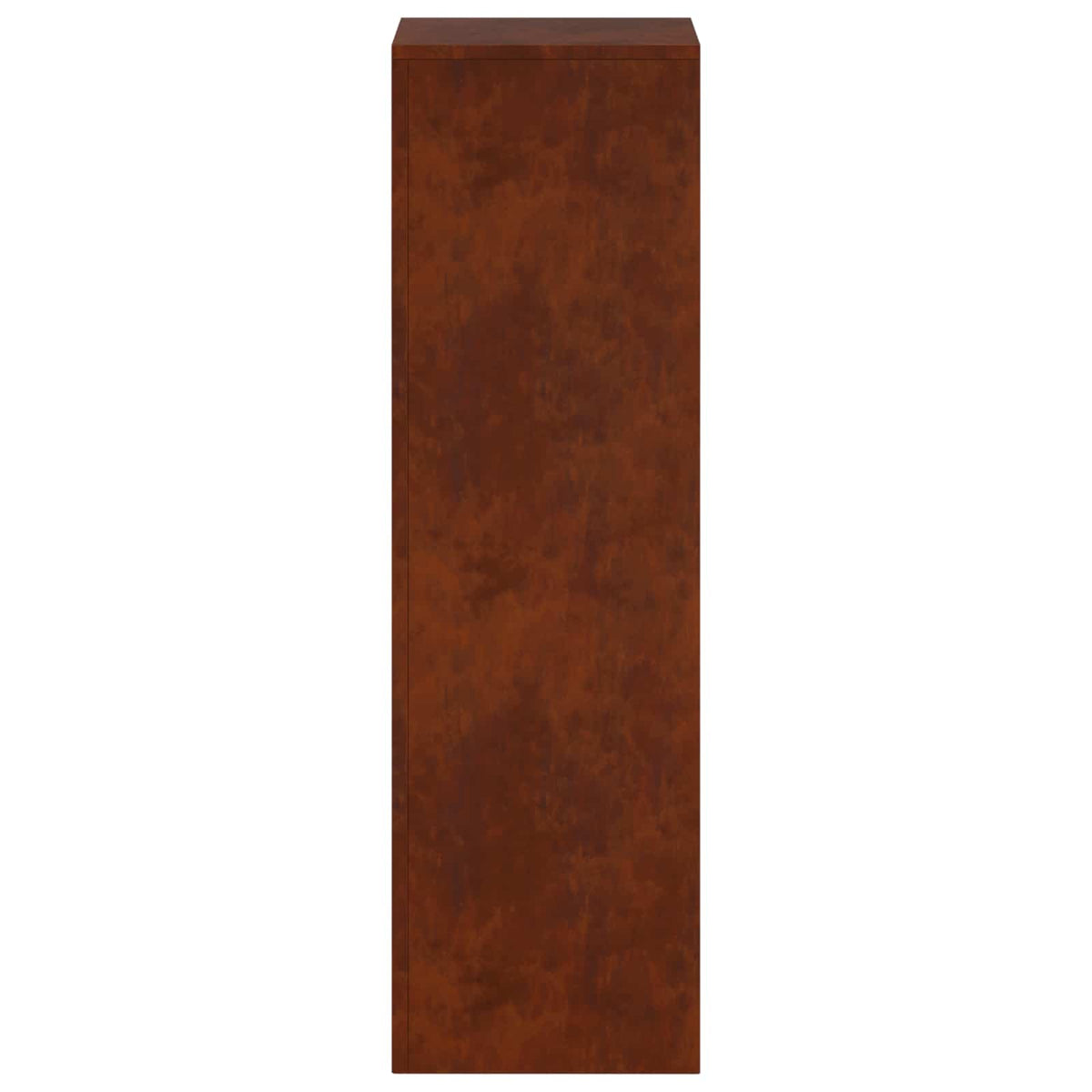 vidaXL Plant Stand Rusty 30 x 30 x 100 cm Weathering Steel