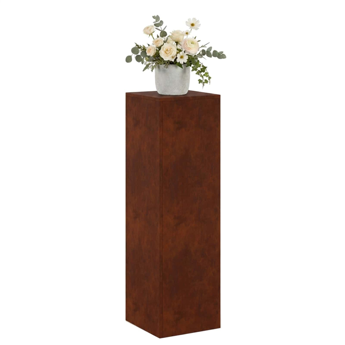vidaXL Plant Stand Rusty 30 x 30 x 100 cm Weathering Steel