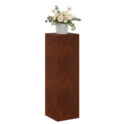 vidaXL Plant Stand Rusty 30 x 30 x 100 cm Weathering Steel