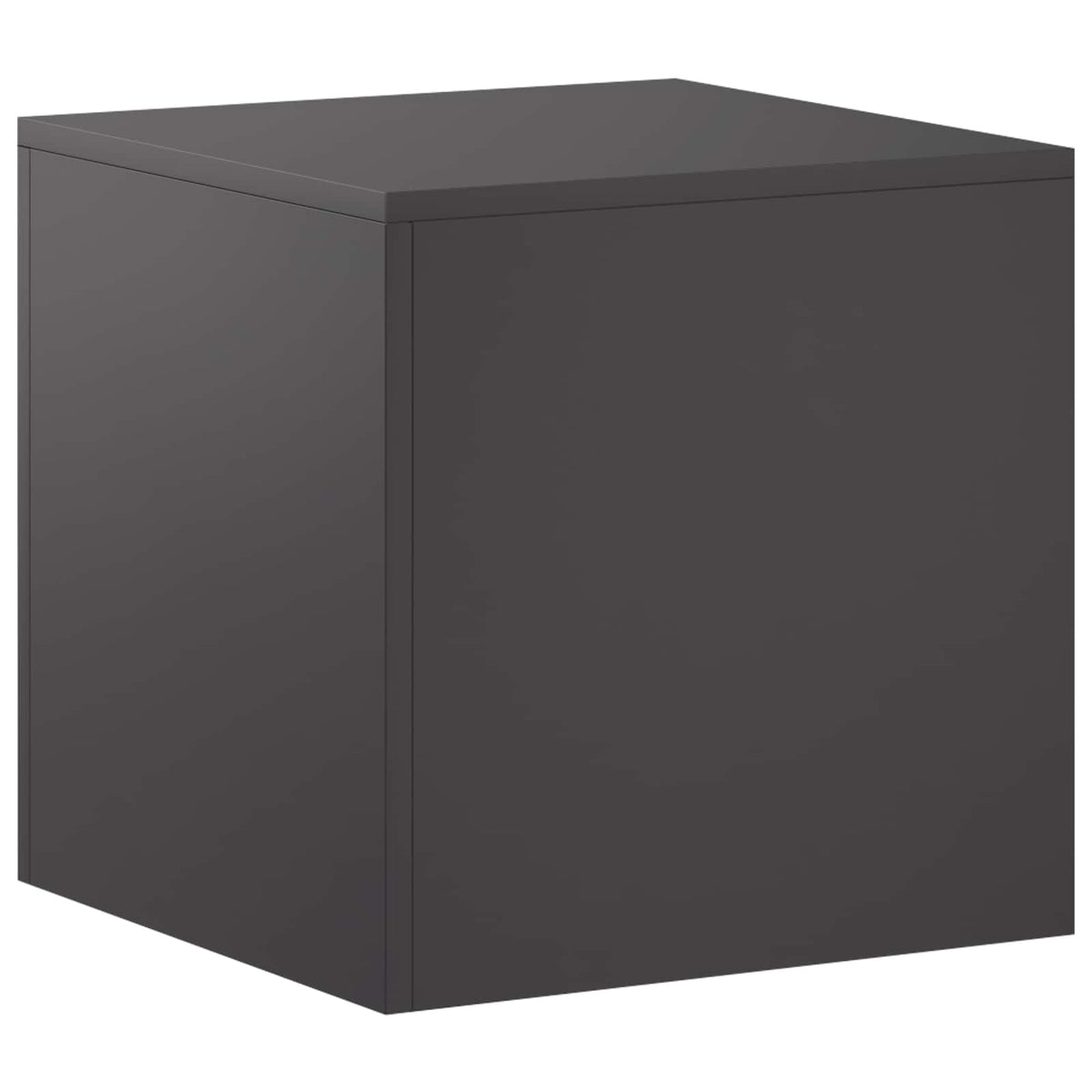 vidaXL Plant Stand Black 40 x 40 x 40 cm Steel