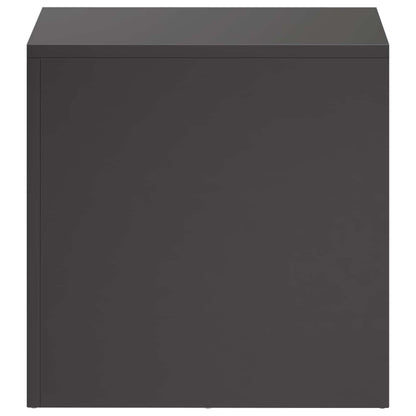 vidaXL Plant Stand Black 40 x 40 x 40 cm Steel