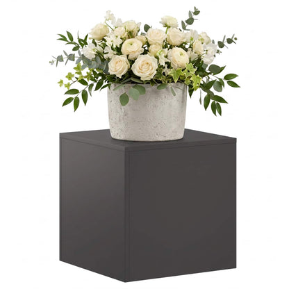 vidaXL Plant Stand Black 40 x 40 x 40 cm Steel