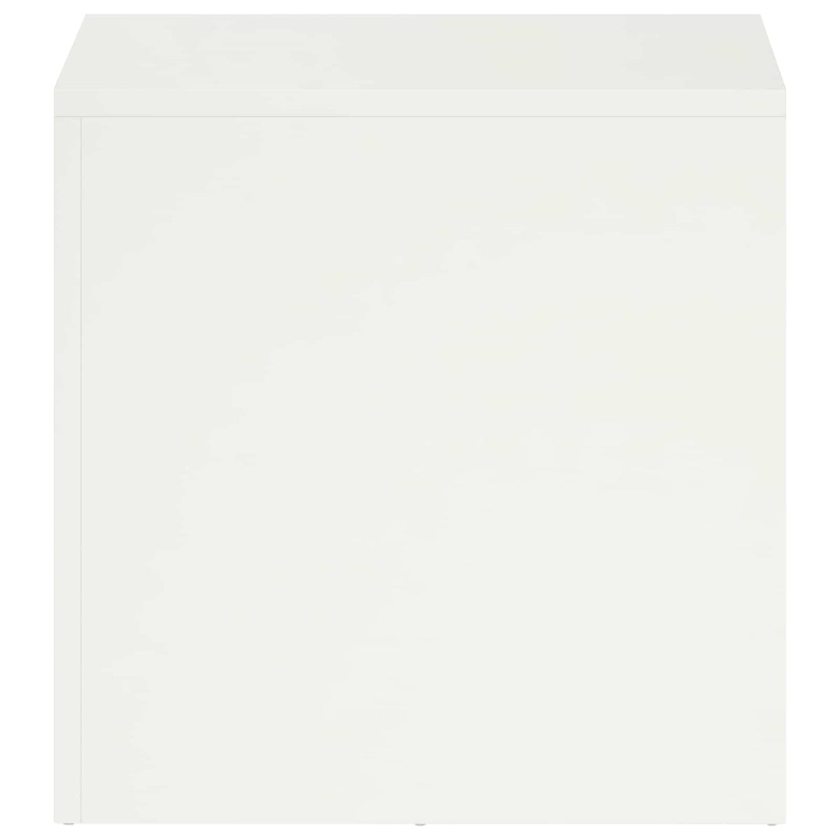 vidaXL Plant Stand White 40 x 40 x 40 cm Steel