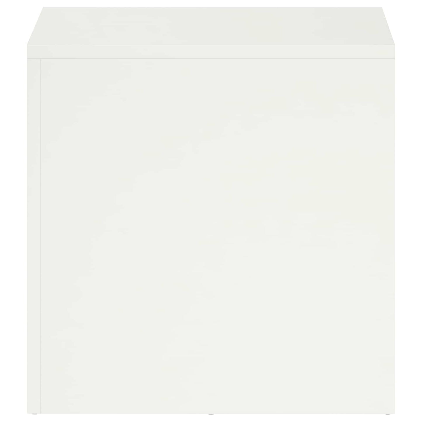 vidaXL Plant Stand 2 pcs White 40 x 40 x 40 cm Steel